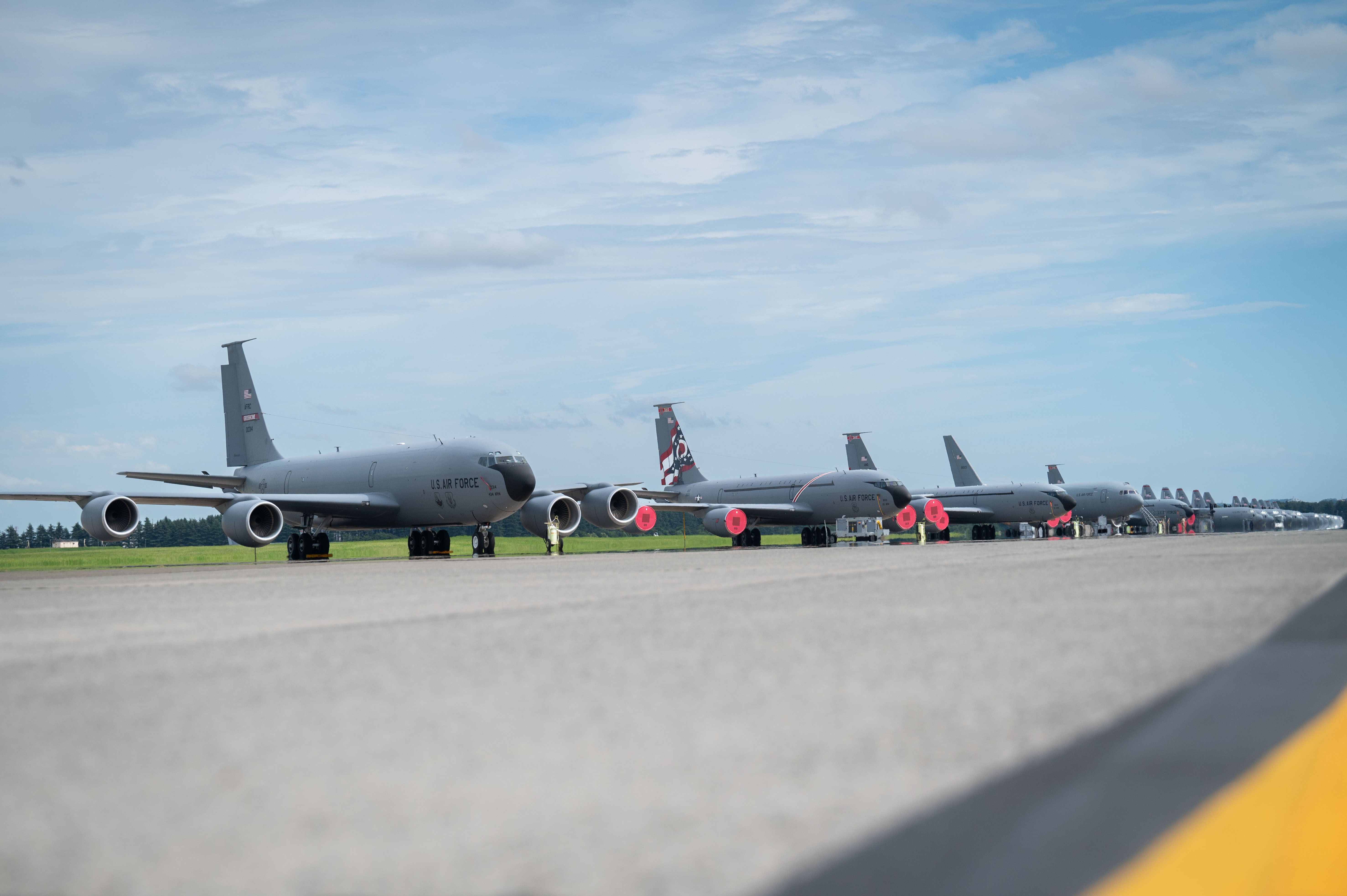 Stateside Wingmen, aircraft gather at Yokota to support DLE 2025 missions